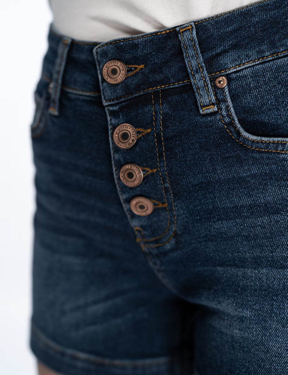 Pantaloni scurți de blugi Lee Cooper, albastru