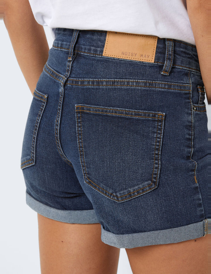 Pantaloni scurți de blugi Noisy May, albastru