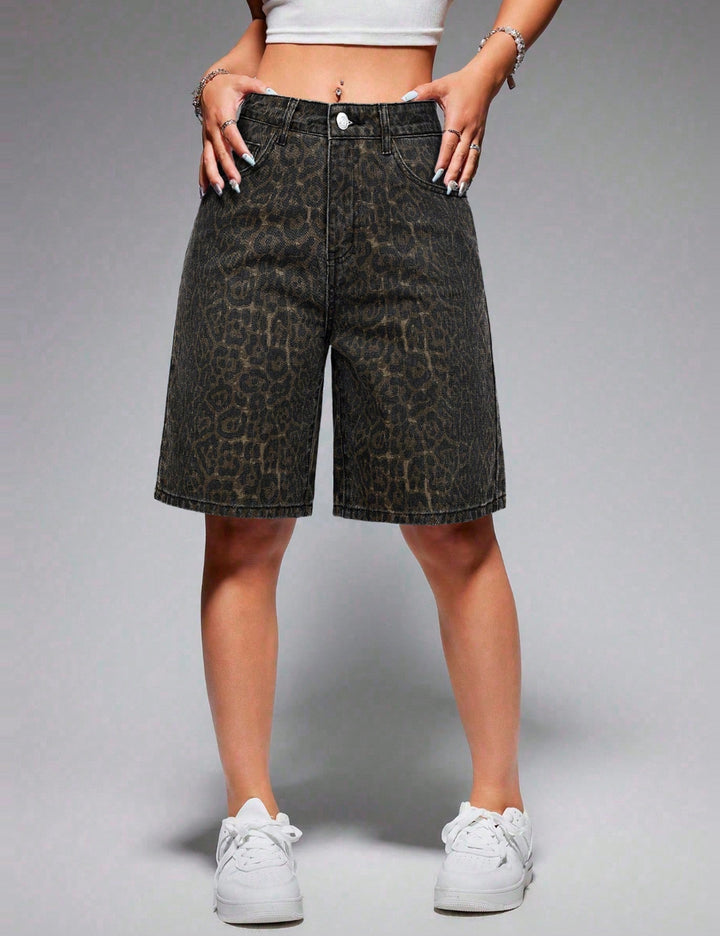 Pantaloni scurți de blugi Shein, mix culori