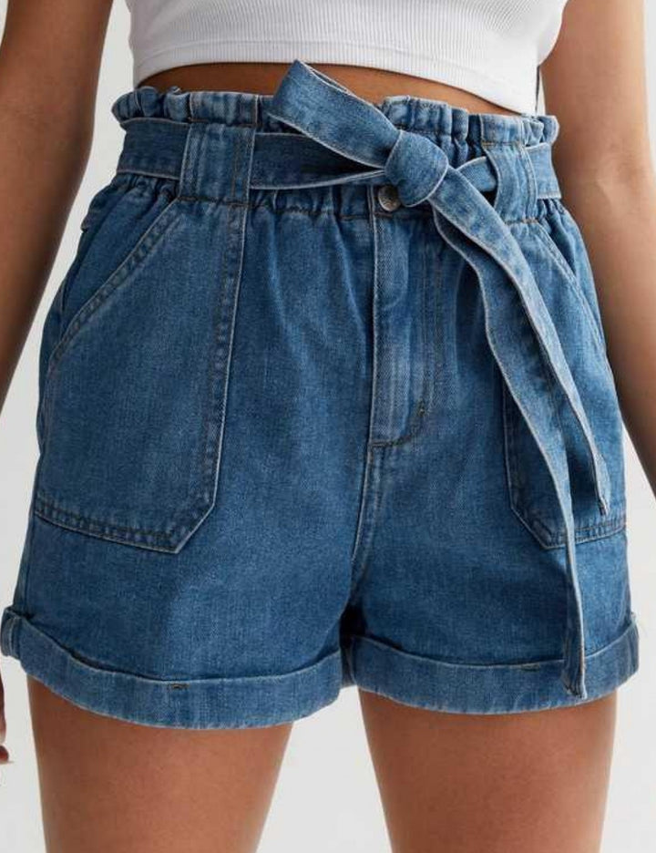 Pantaloni scurți de blugi Urban Bliss, albastru