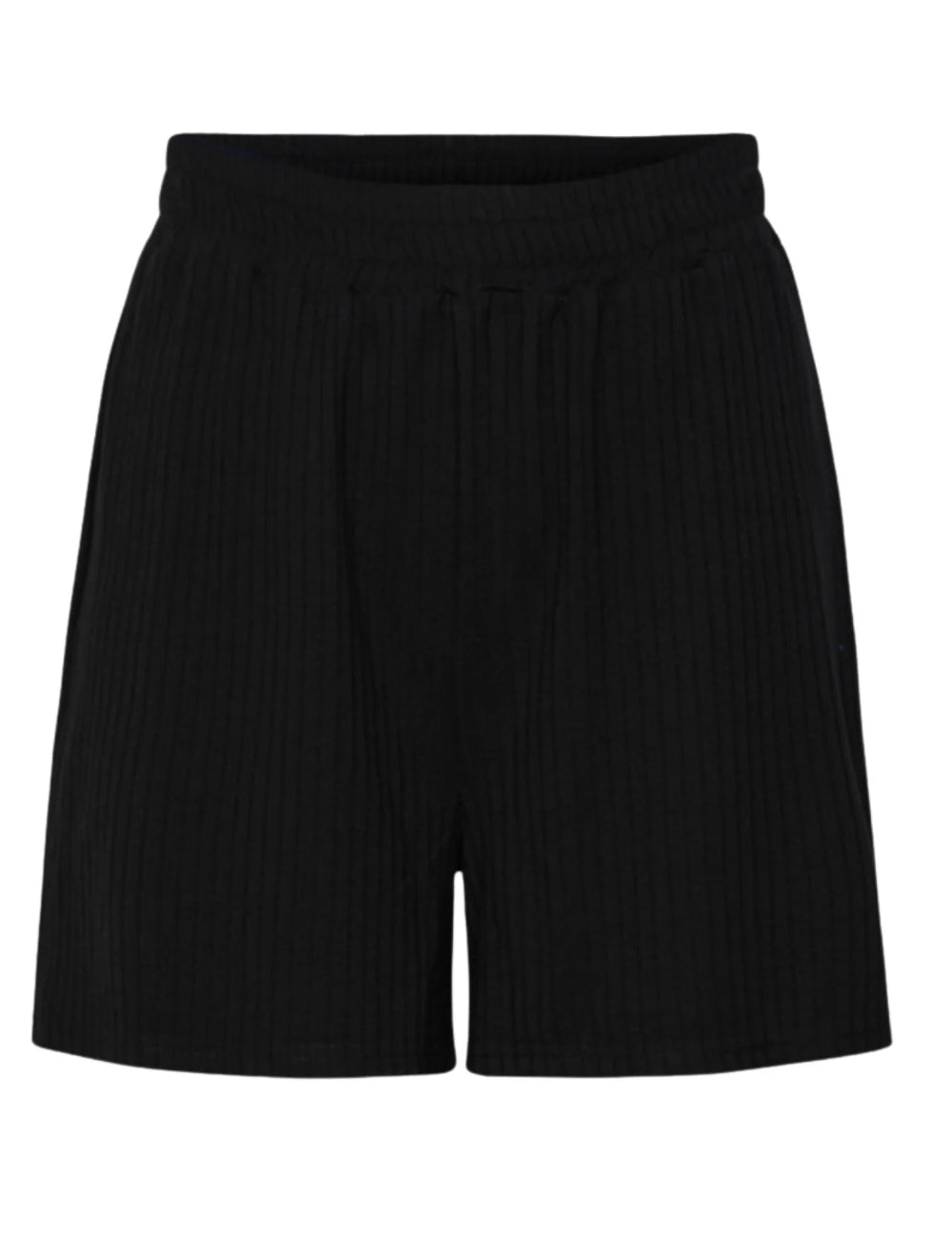 Pantaloni scurți Pieces, negru