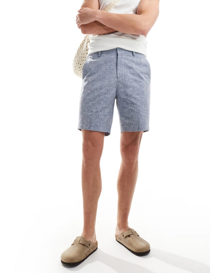 Pantaloni scurți River Island, albastru
