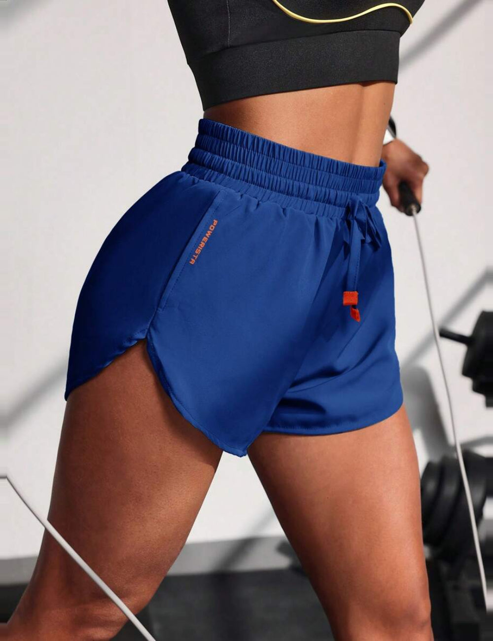 Pantaloni scurți Shein, albastru