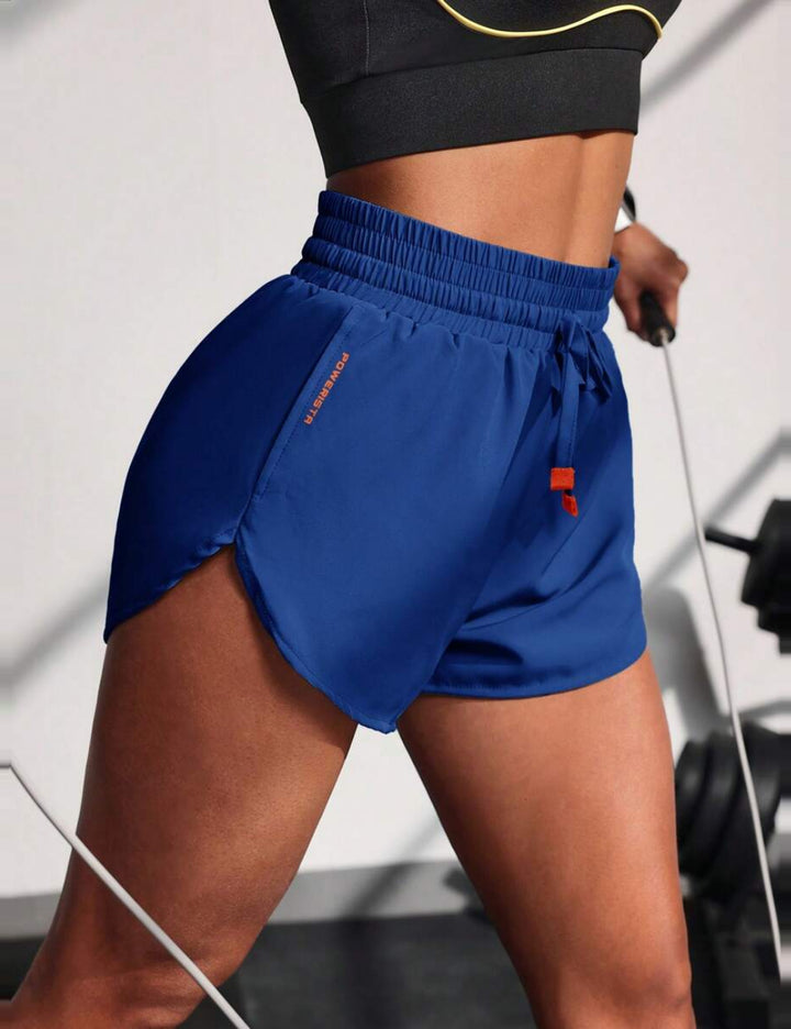 Pantaloni scurți Shein, albastru