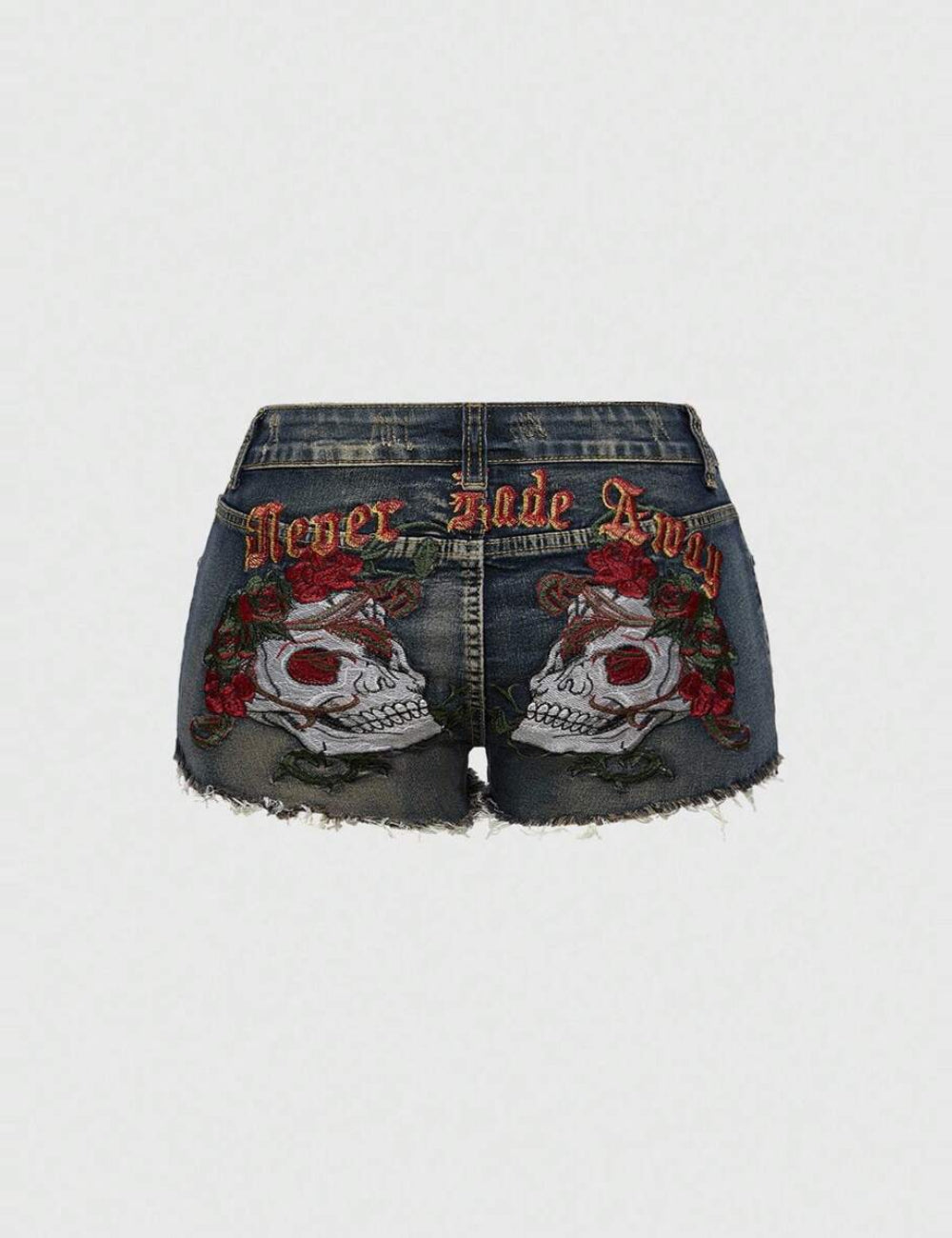 Pantaloni scurți Shein Curve+, albastru