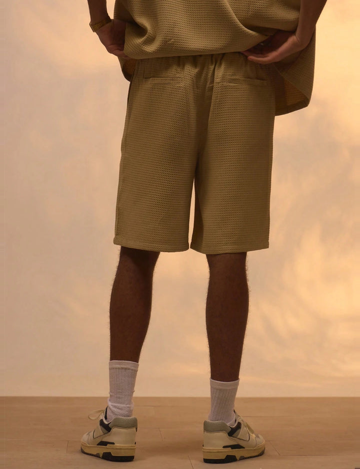 Pantaloni scurți SHEIN, bej