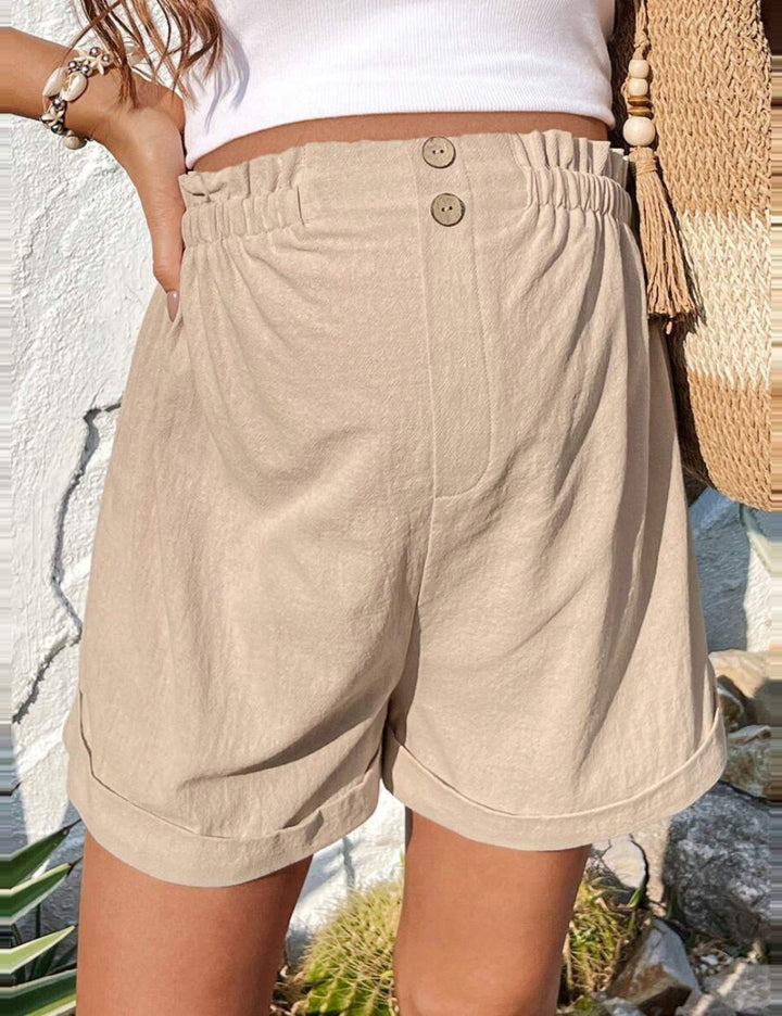 Pantaloni scurți Shein, bej