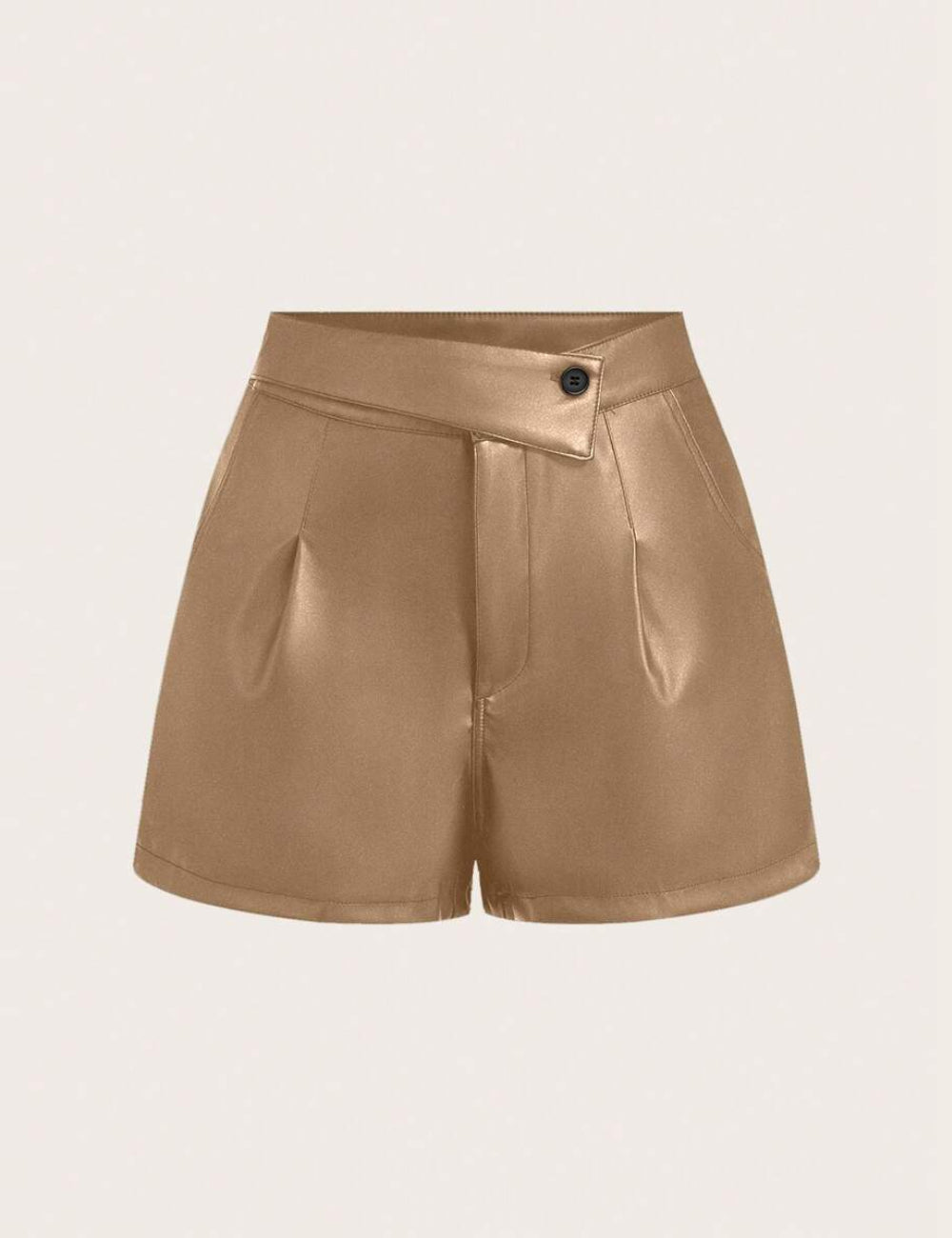 Pantaloni scurți Shein, bej