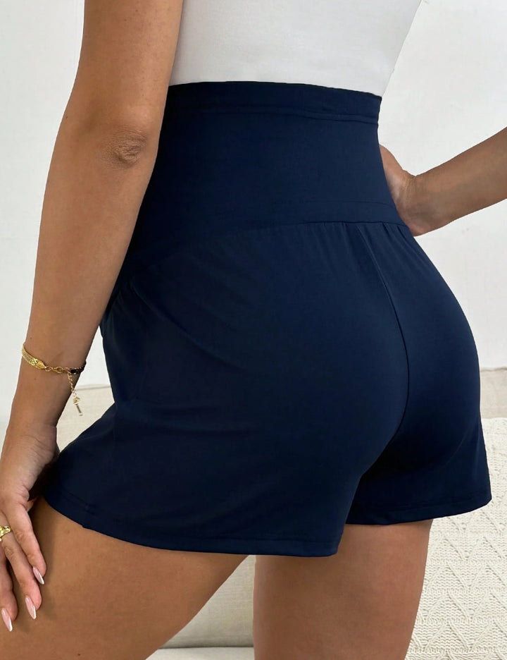 Pantaloni scurți Shein, bleumarin