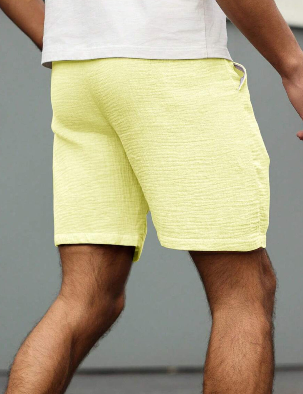 Pantaloni scurți Shein, galben