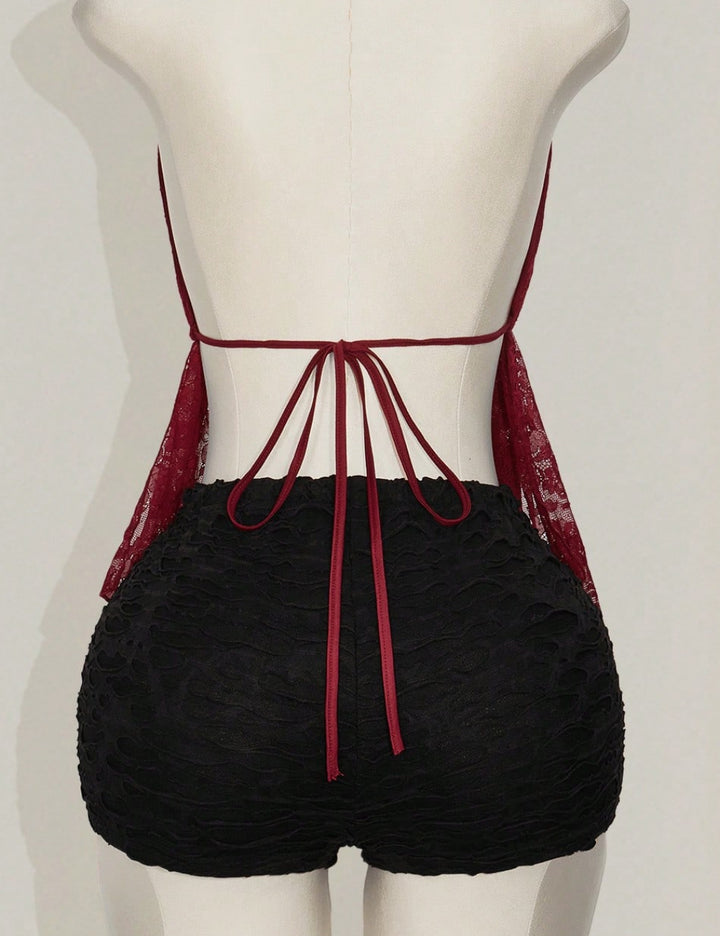 Pantaloni scurți Shein, negru