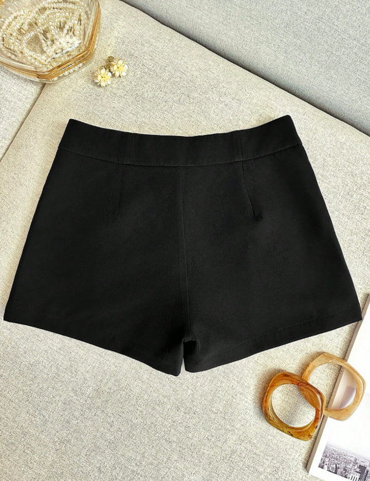Pantaloni scurți Shein, negru