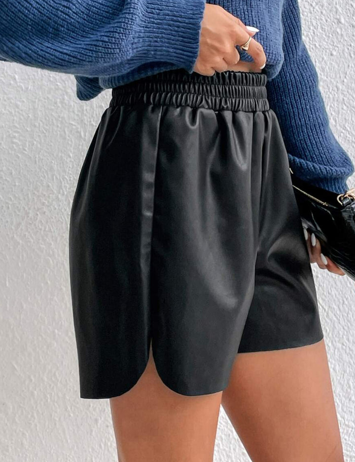 Pantaloni scurți Shein, negru