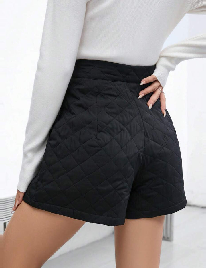 Pantaloni scurți Shein, negru