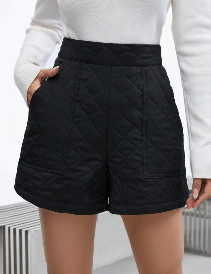 Pantaloni scurți Shein, negru