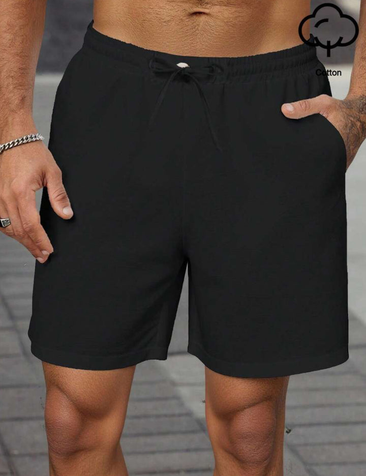 Pantaloni scurți Shein, negru