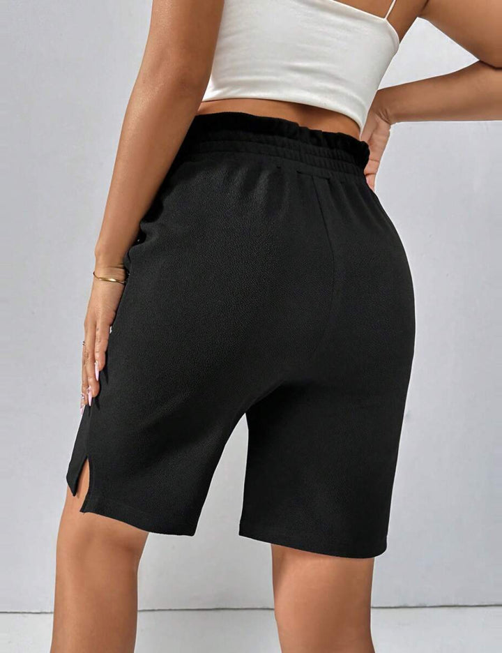 Pantaloni scurți Shein, negru