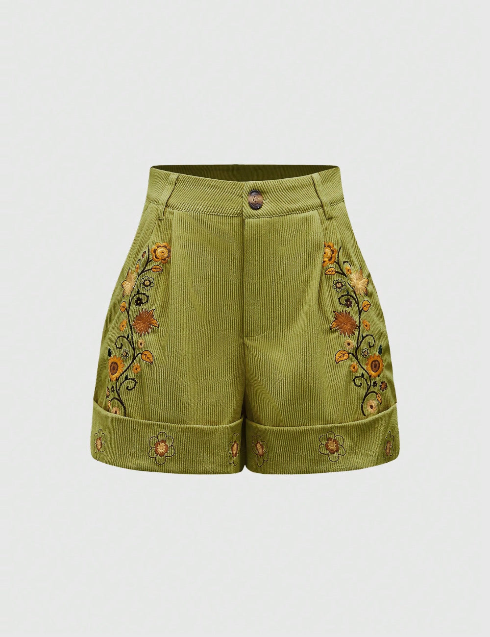 Pantaloni scurți Shein, verde