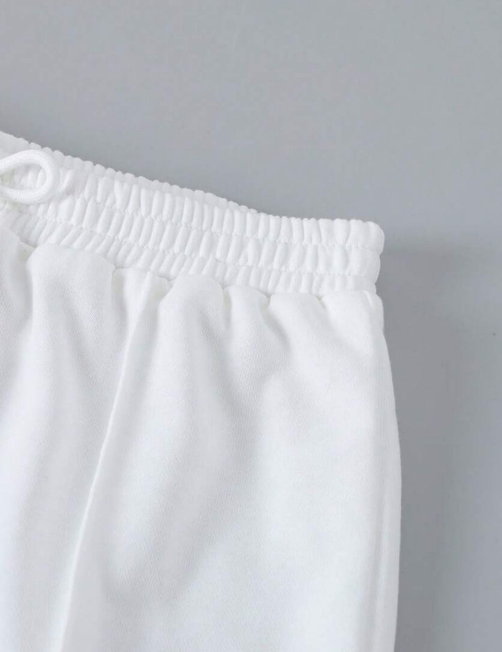 Pantaloni Shein, alb