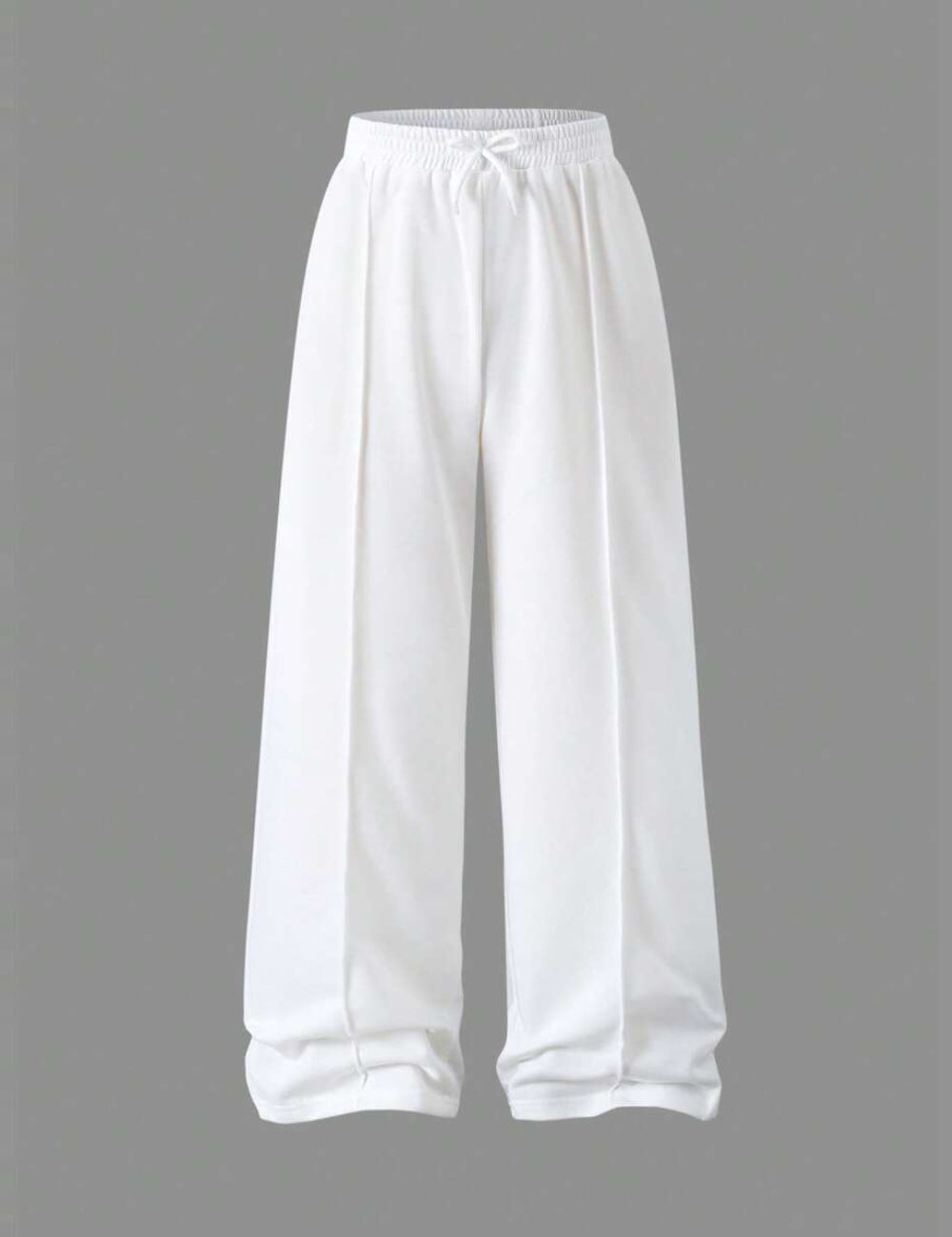 Pantaloni Shein, alb