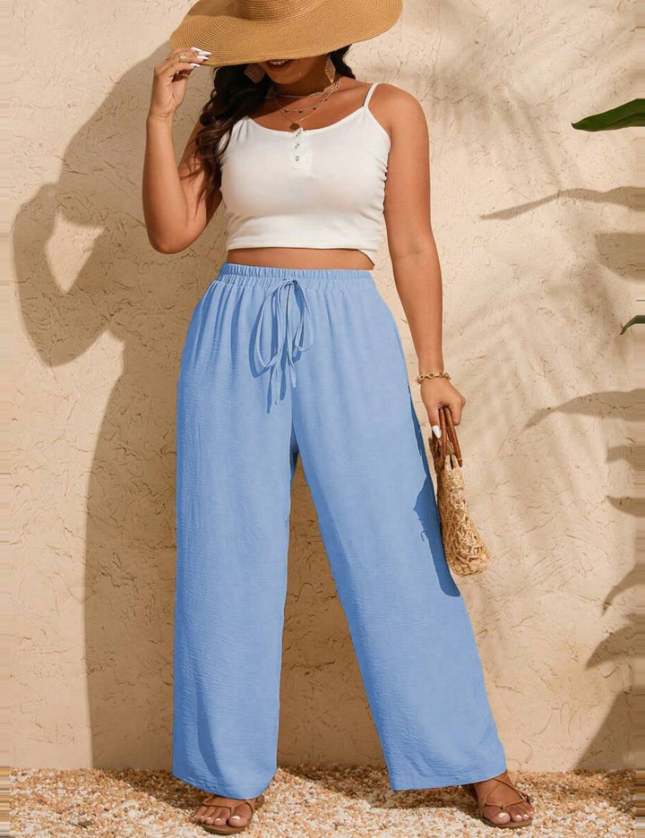 Pantaloni SHEIN, albastru