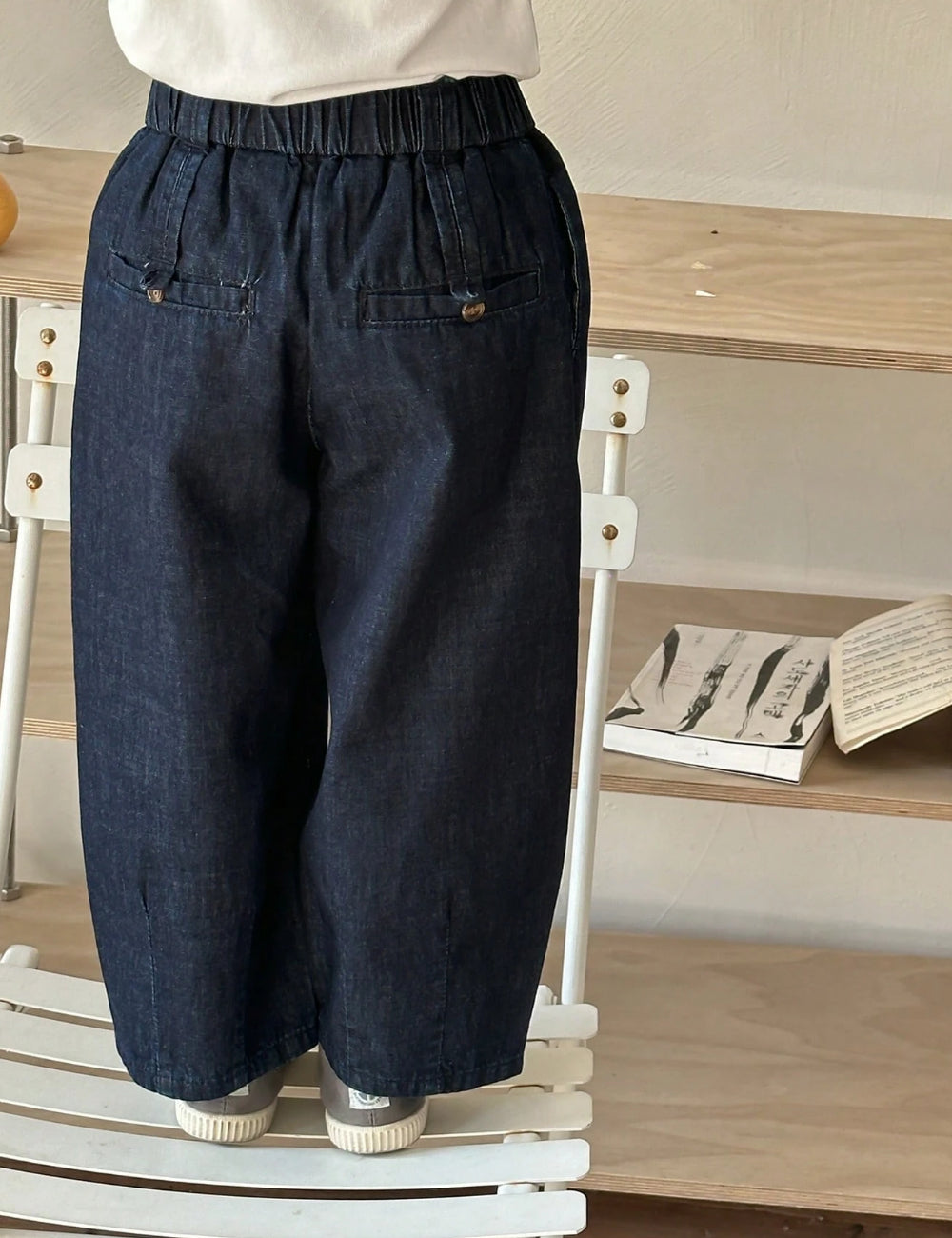 Pantaloni Shein, albastru