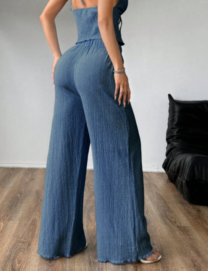 Pantaloni Shein, albastru