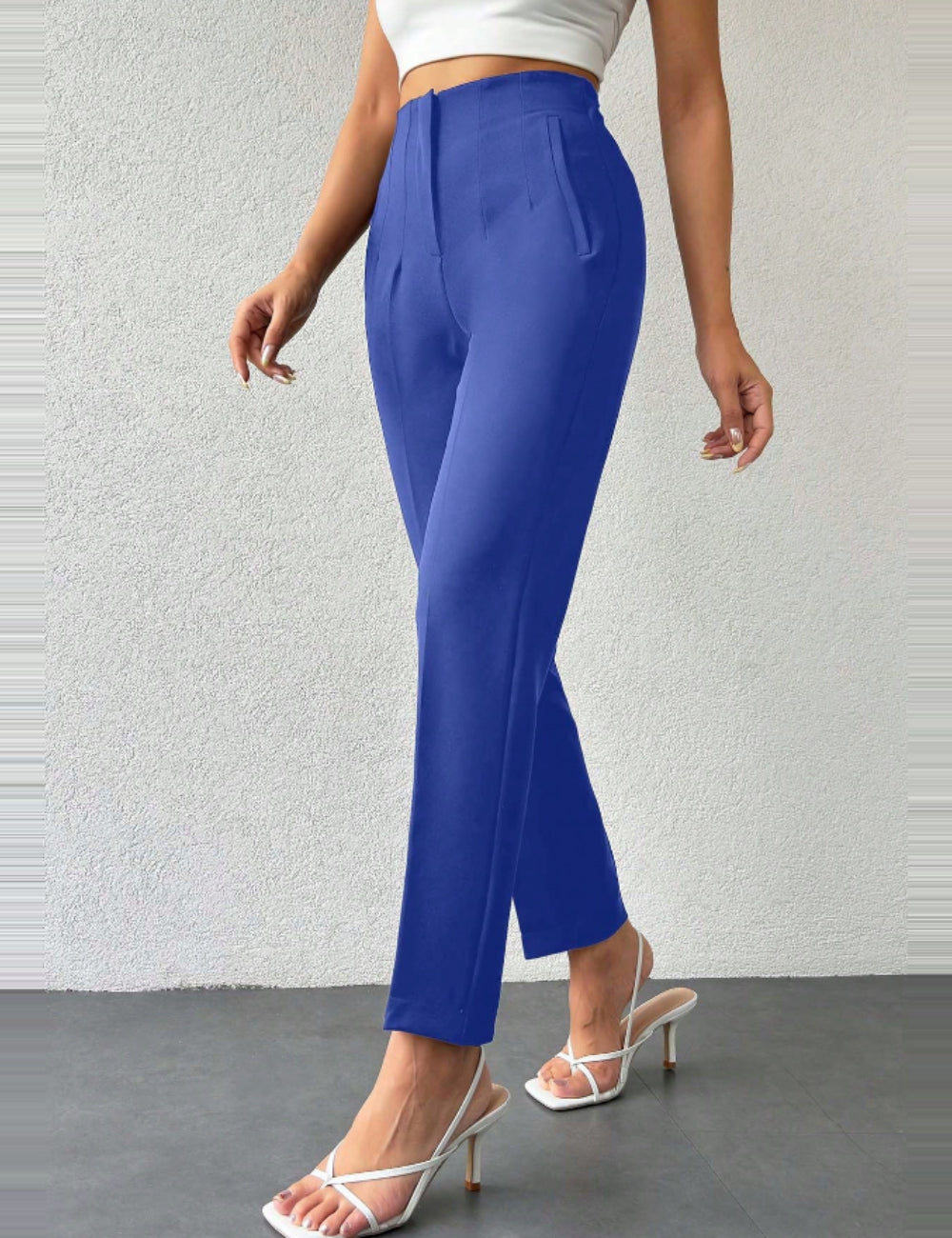 Pantaloni Shein, albastru