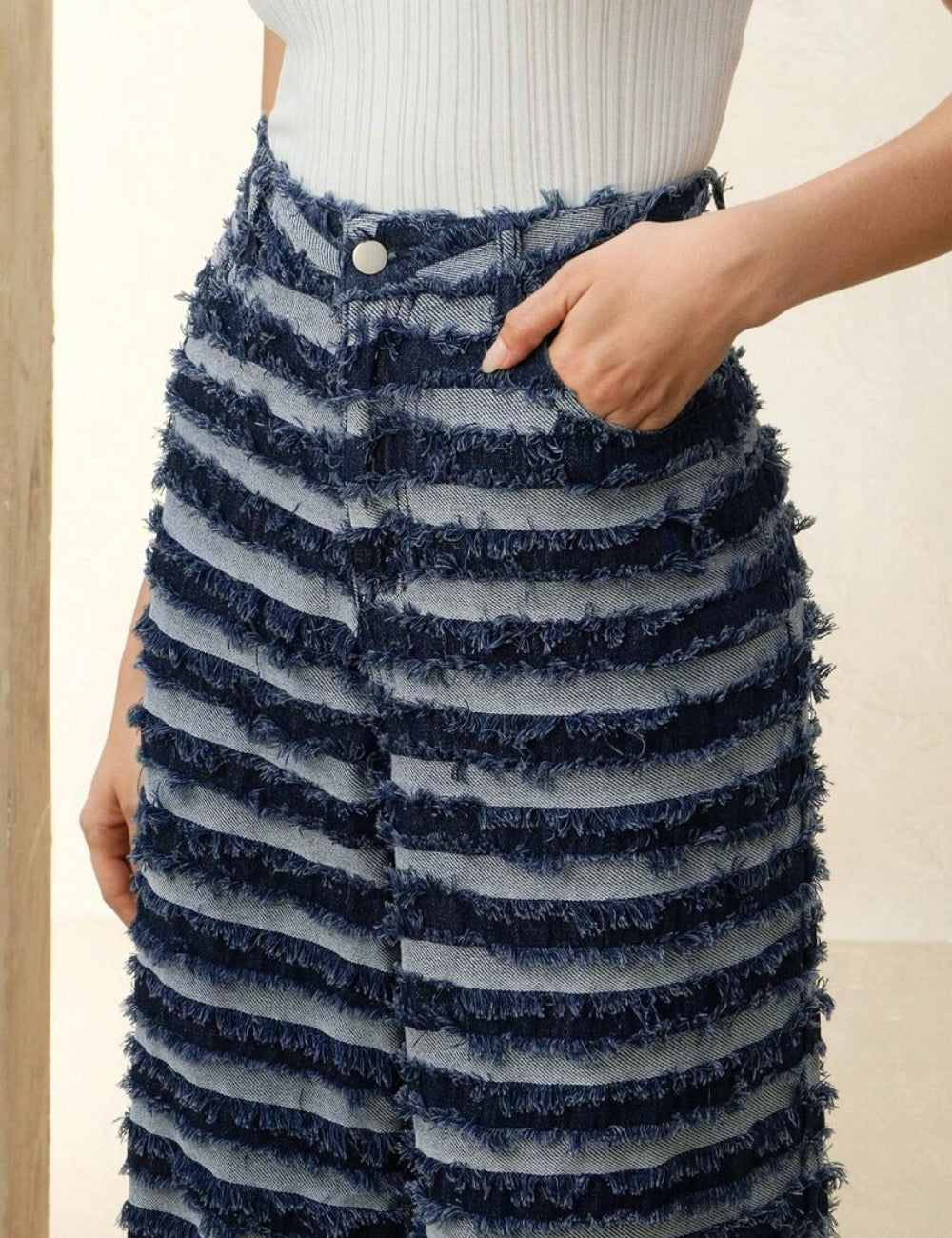 Pantaloni Shein, albastru