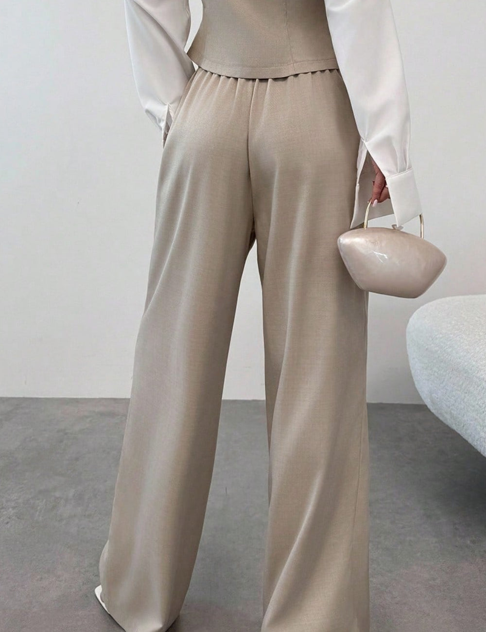 Pantaloni Shein, bej
