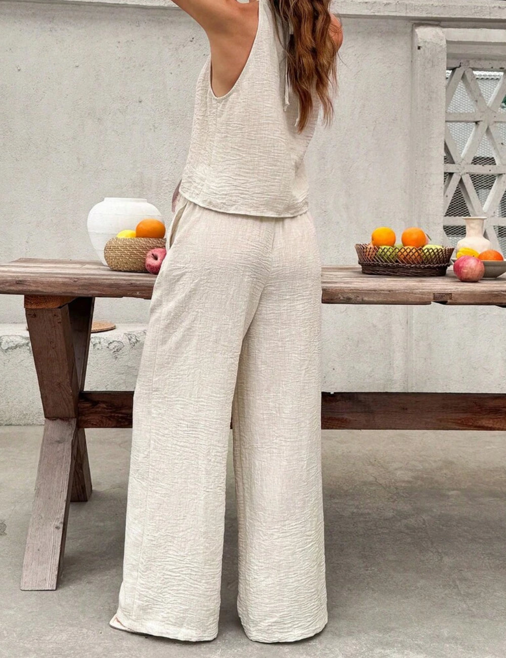Pantaloni Shein, bej