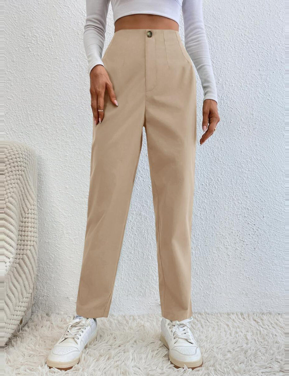 Pantaloni Shein, bej