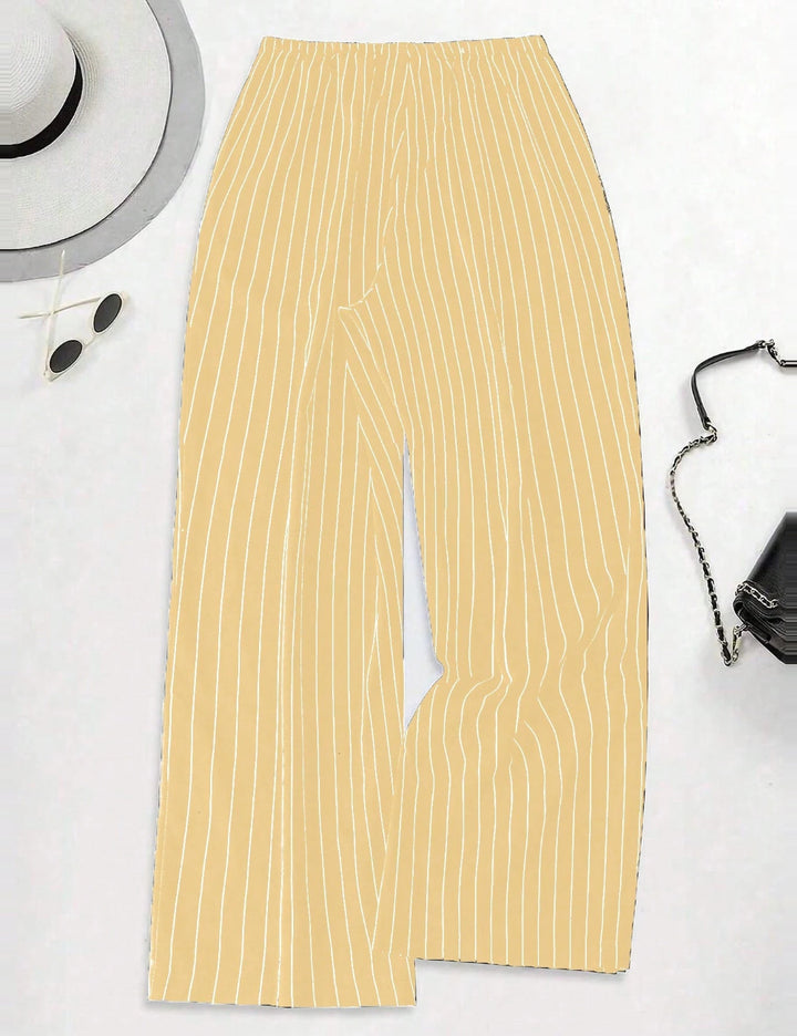 Shein Curve+ nadrág, bézs