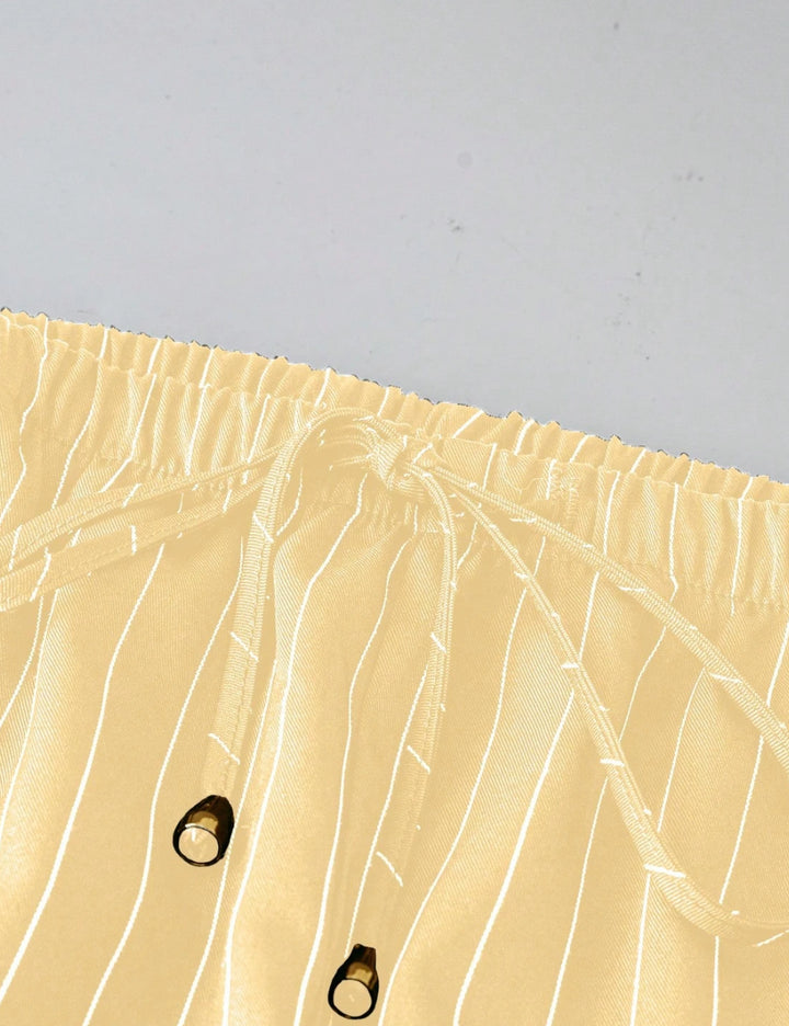 Shein Curve+ nadrág, bézs