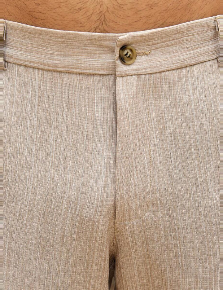 Pantaloni Shein MANFINITY, bej