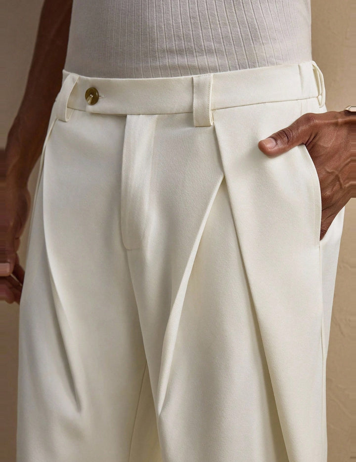 Pantaloni Shein, crem
