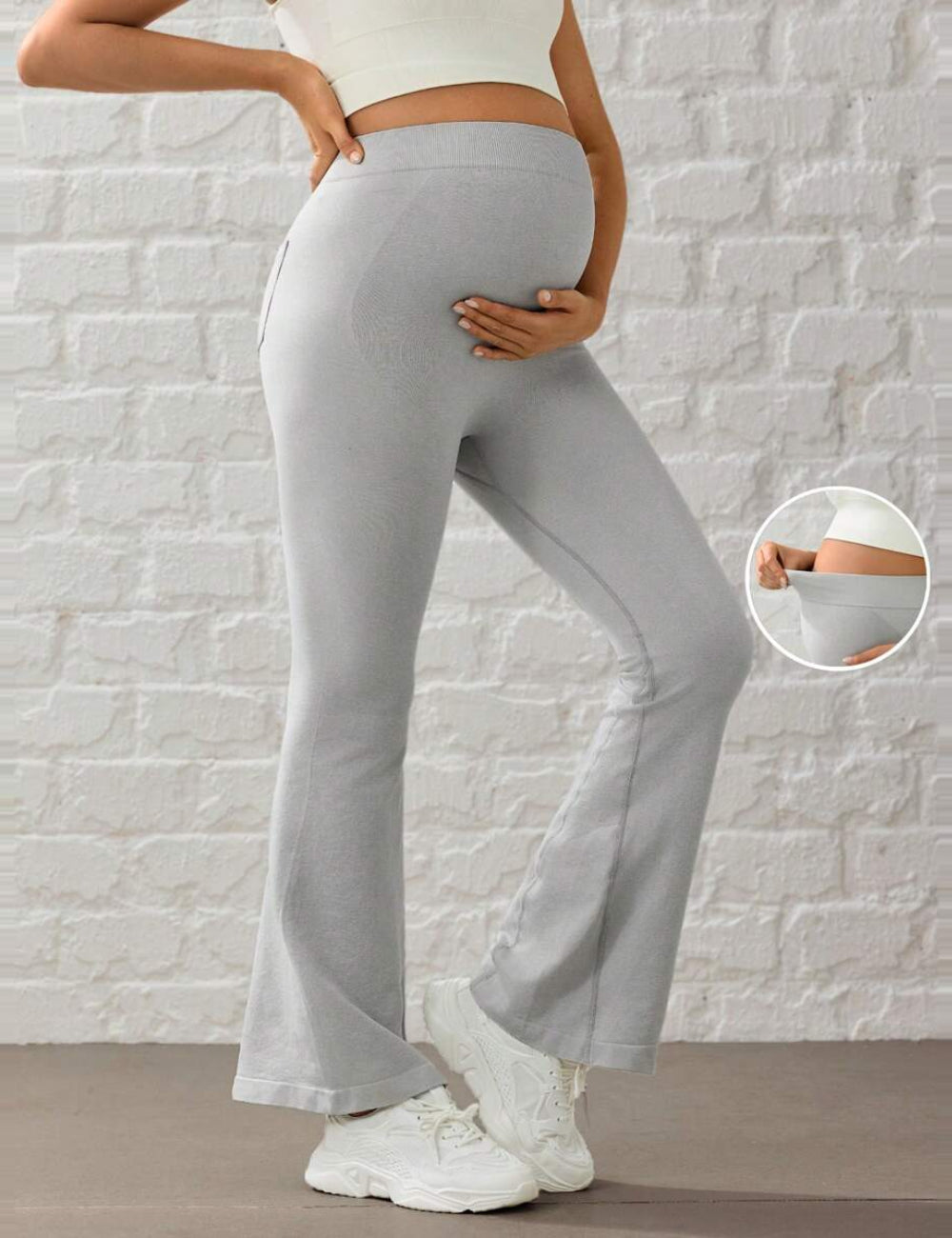 Pantaloni Shein, gri