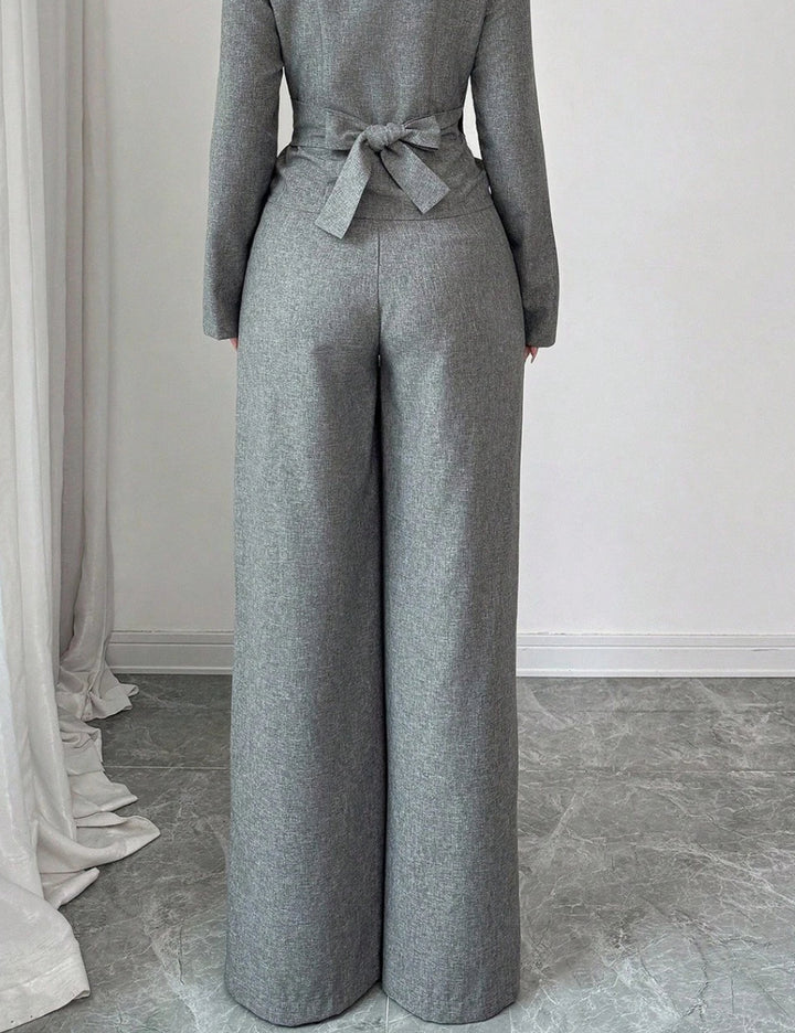 Pantaloni Shein, gri