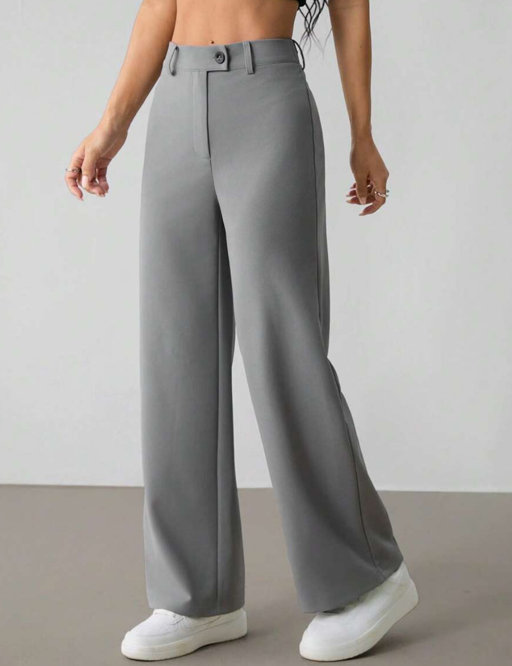 Pantaloni Shein, gri