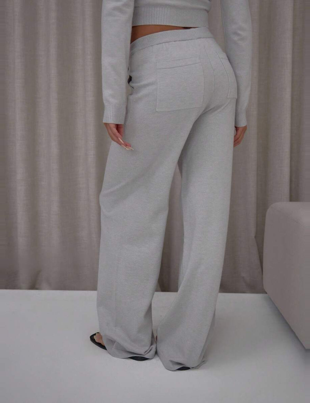 Pantaloni Shein, gri