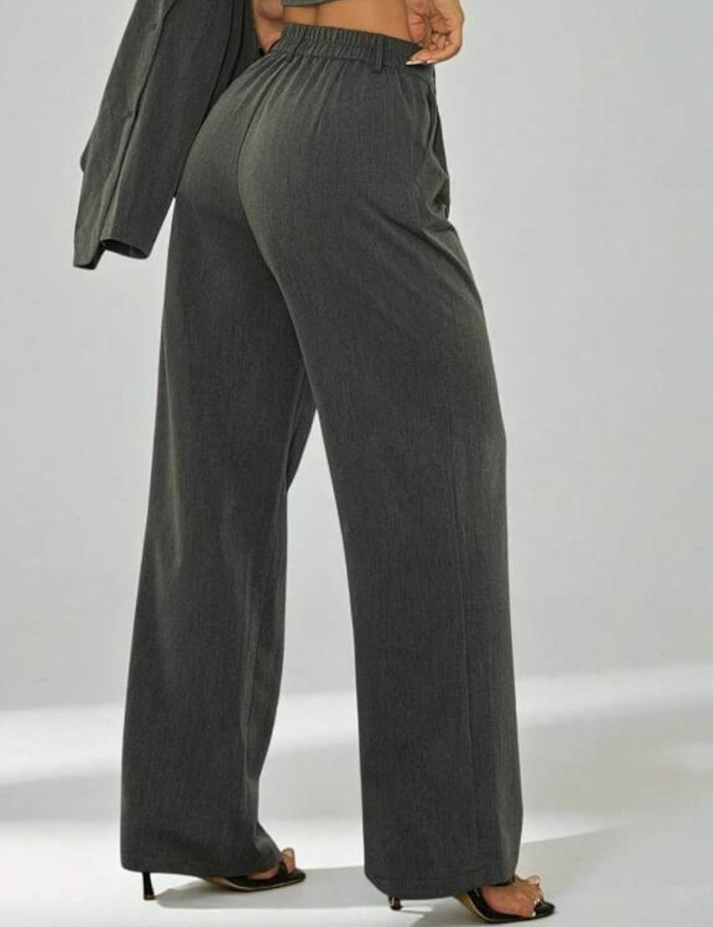 Pantaloni Shein, gri