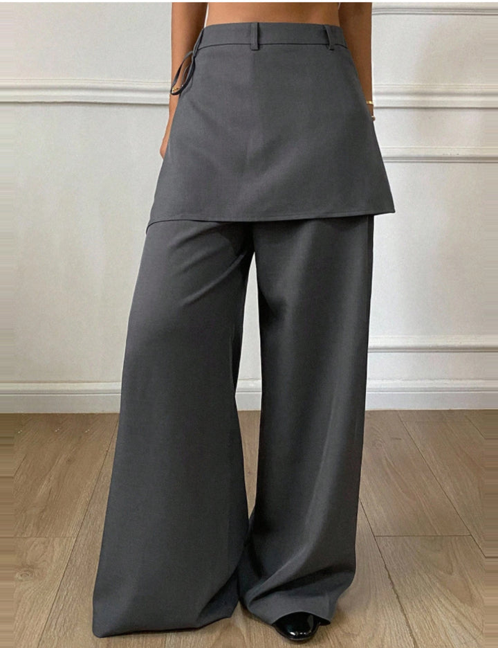 Pantaloni Shein DAZY, gri