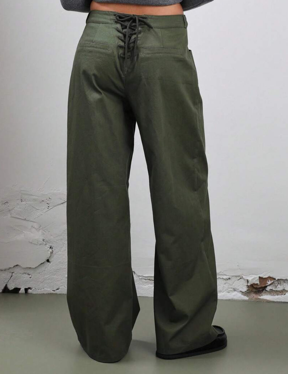 Shein nadrág, khaki