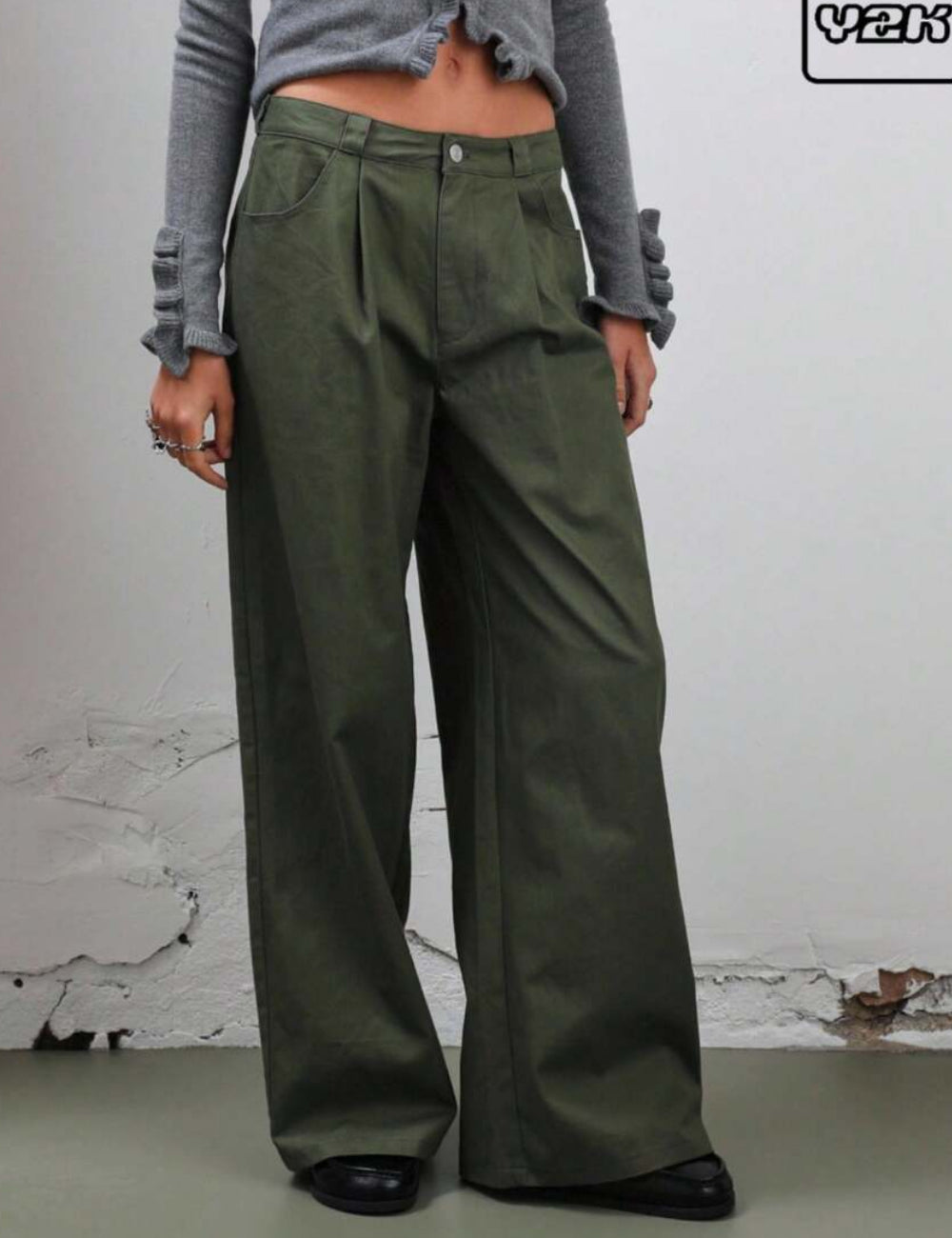Shein nadrág, khaki