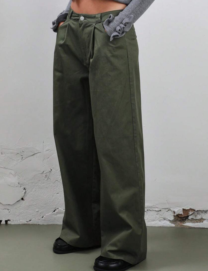 Shein nadrág, khaki