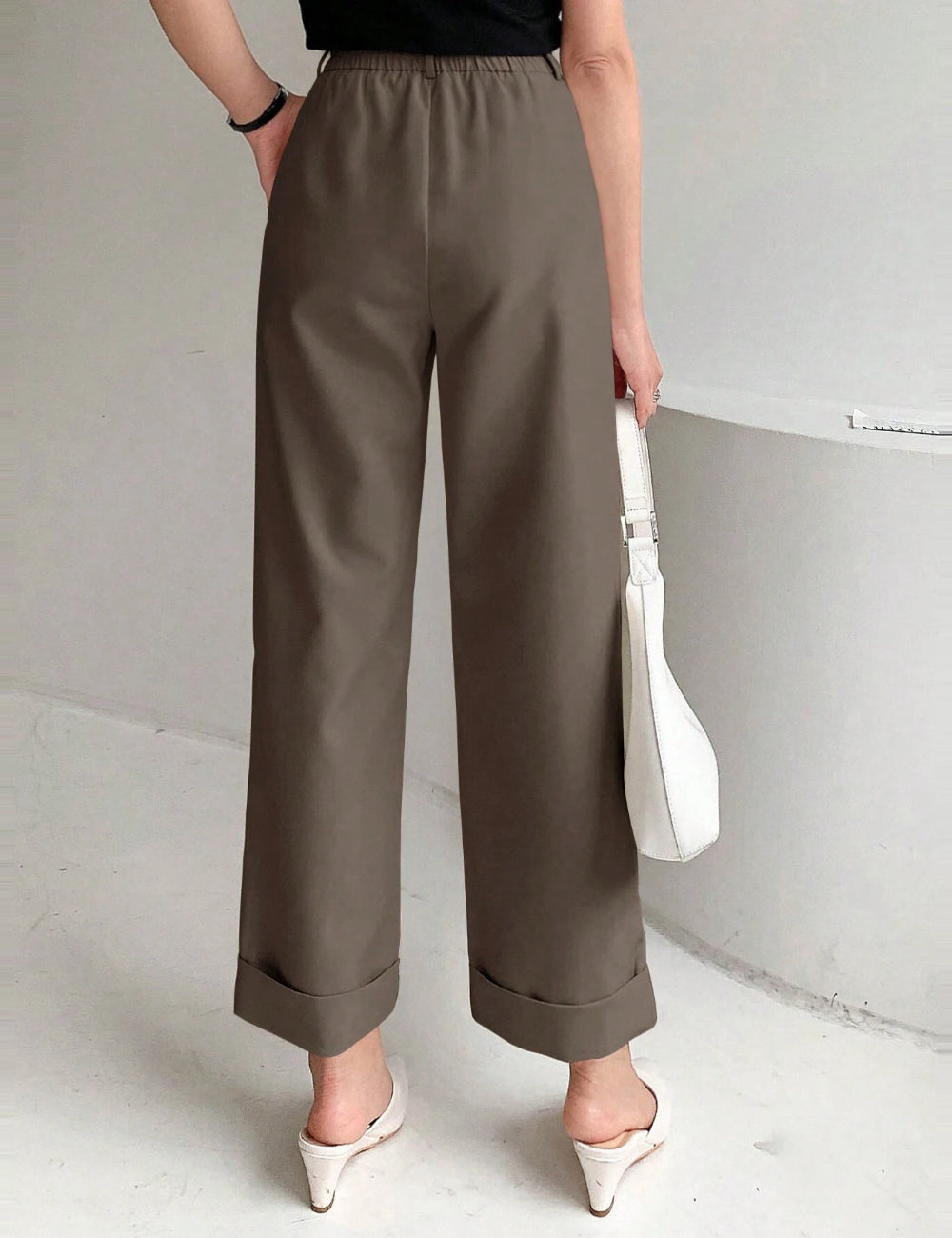 Pantaloni Shein, maro