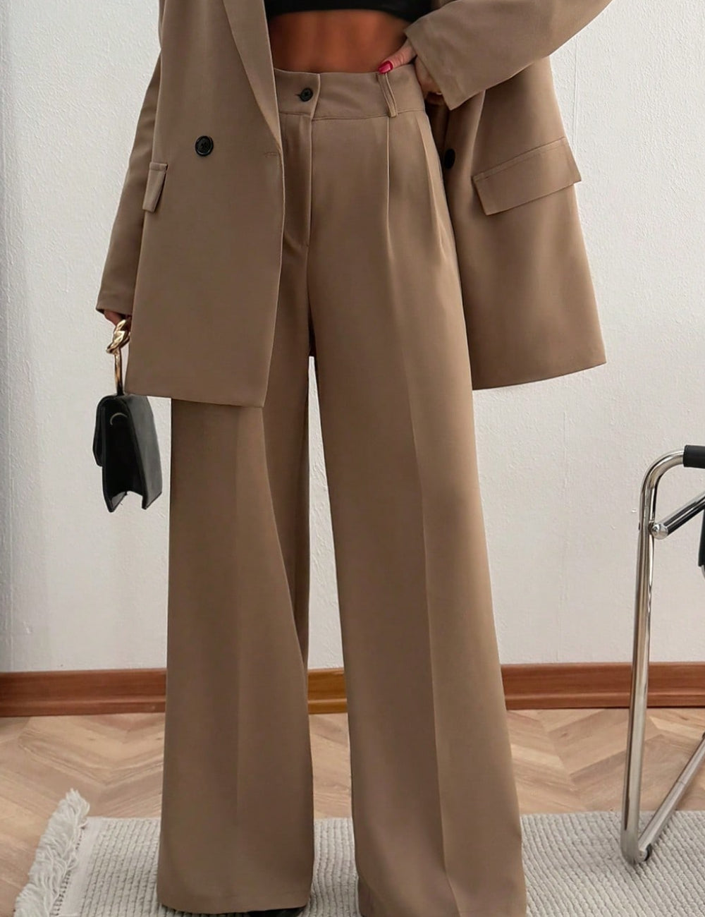Pantaloni Shein, maro