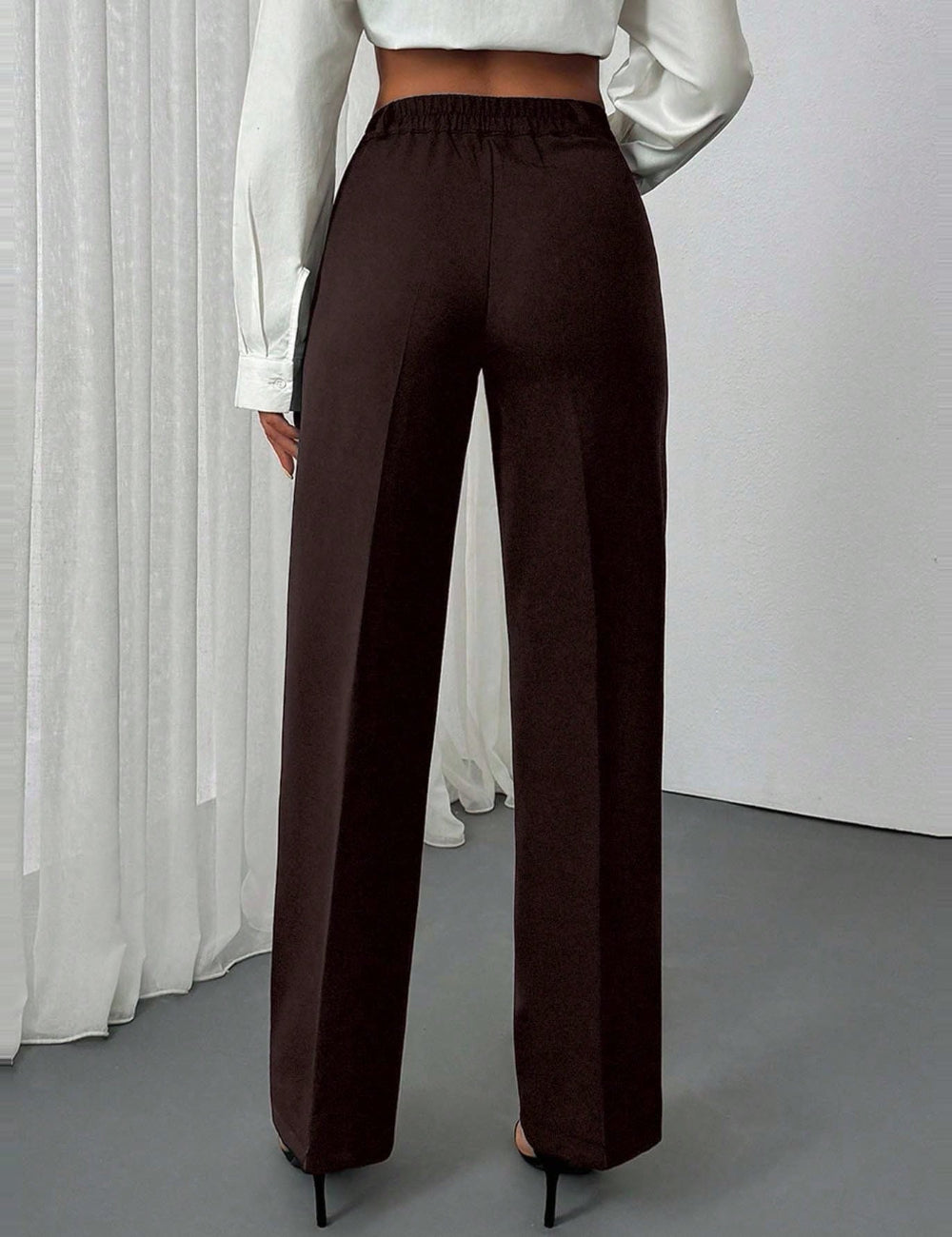 Pantaloni Shein, maro