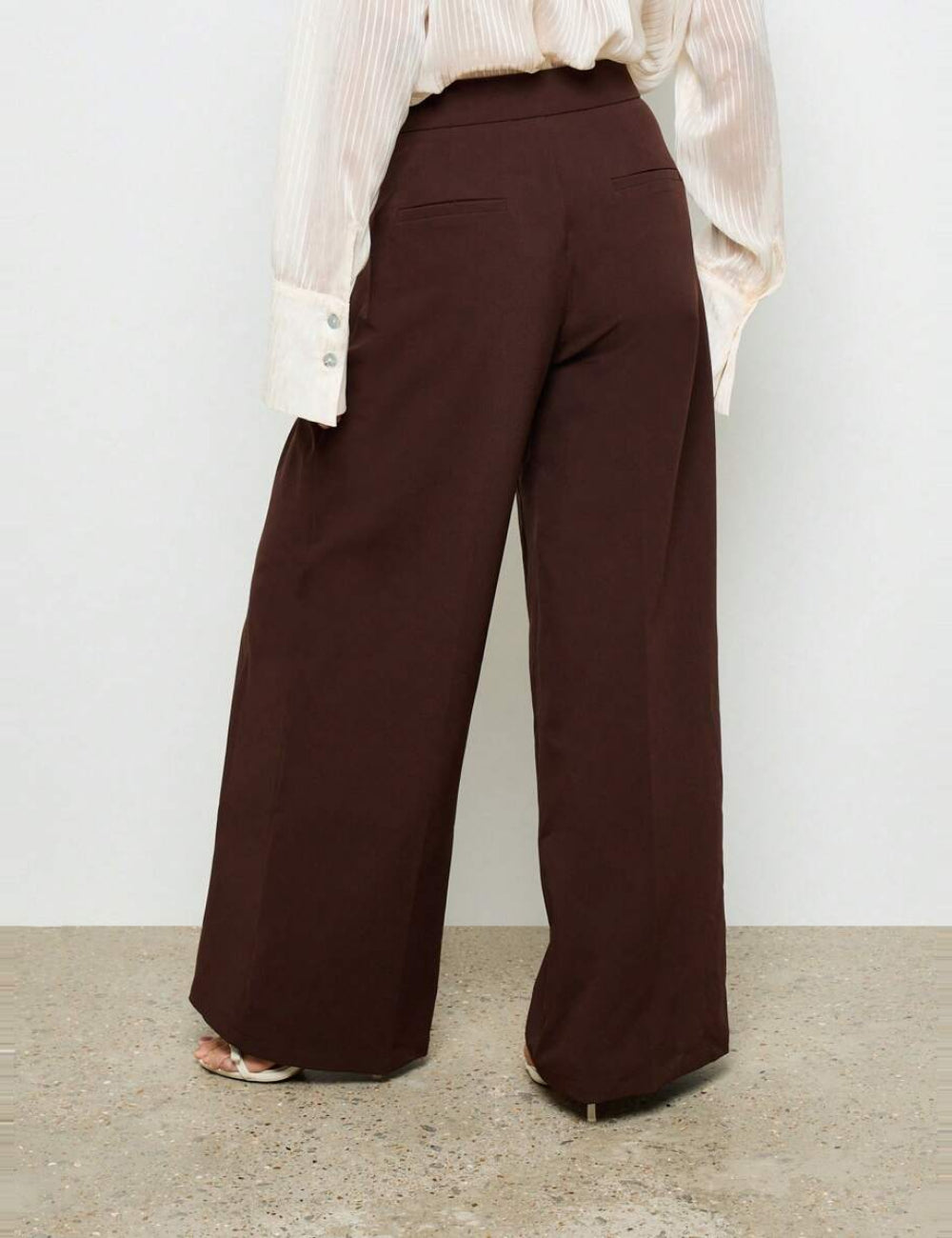 Pantaloni Shein AIIRZ, maro