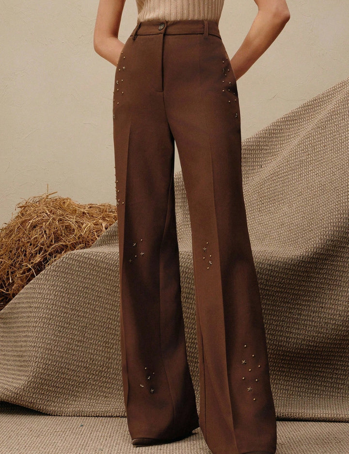 Pantaloni Shein Anewsta, maro